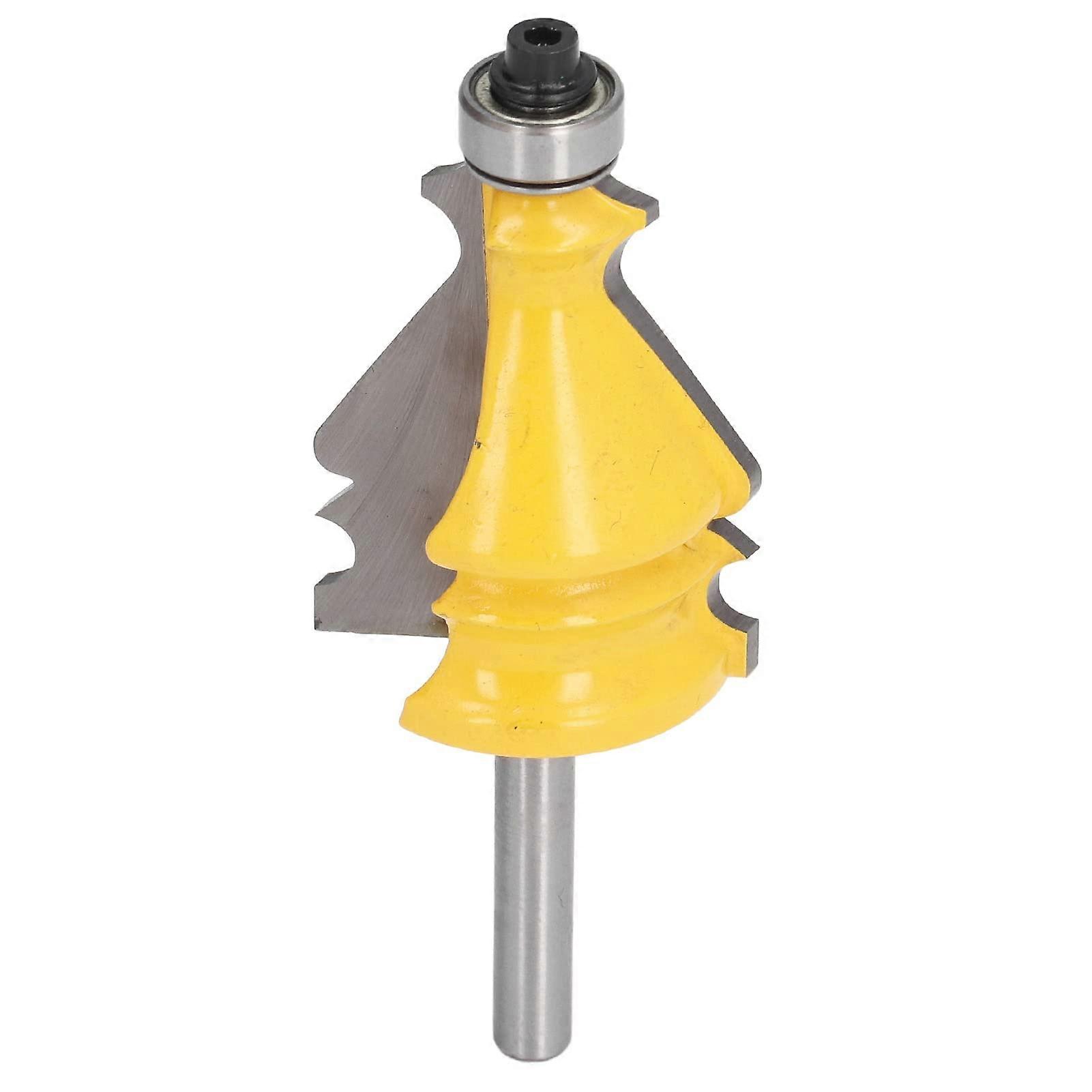 1/4in Shank Router Bit Picture Frame Molding Profile Milling Cutter CNC Woodworking Tool