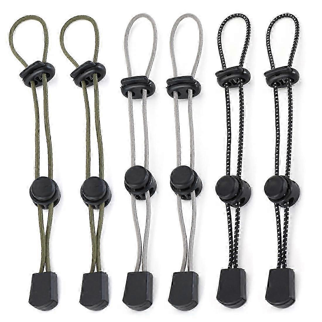 Walking stick mount for outdoor gear - 6 pack color selection