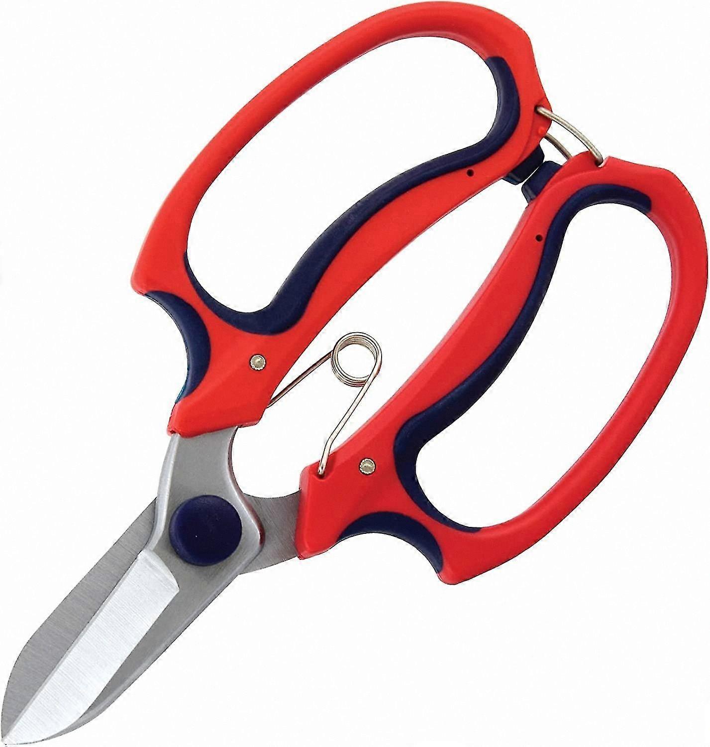 Soft Grip Garden Shears - Crimson