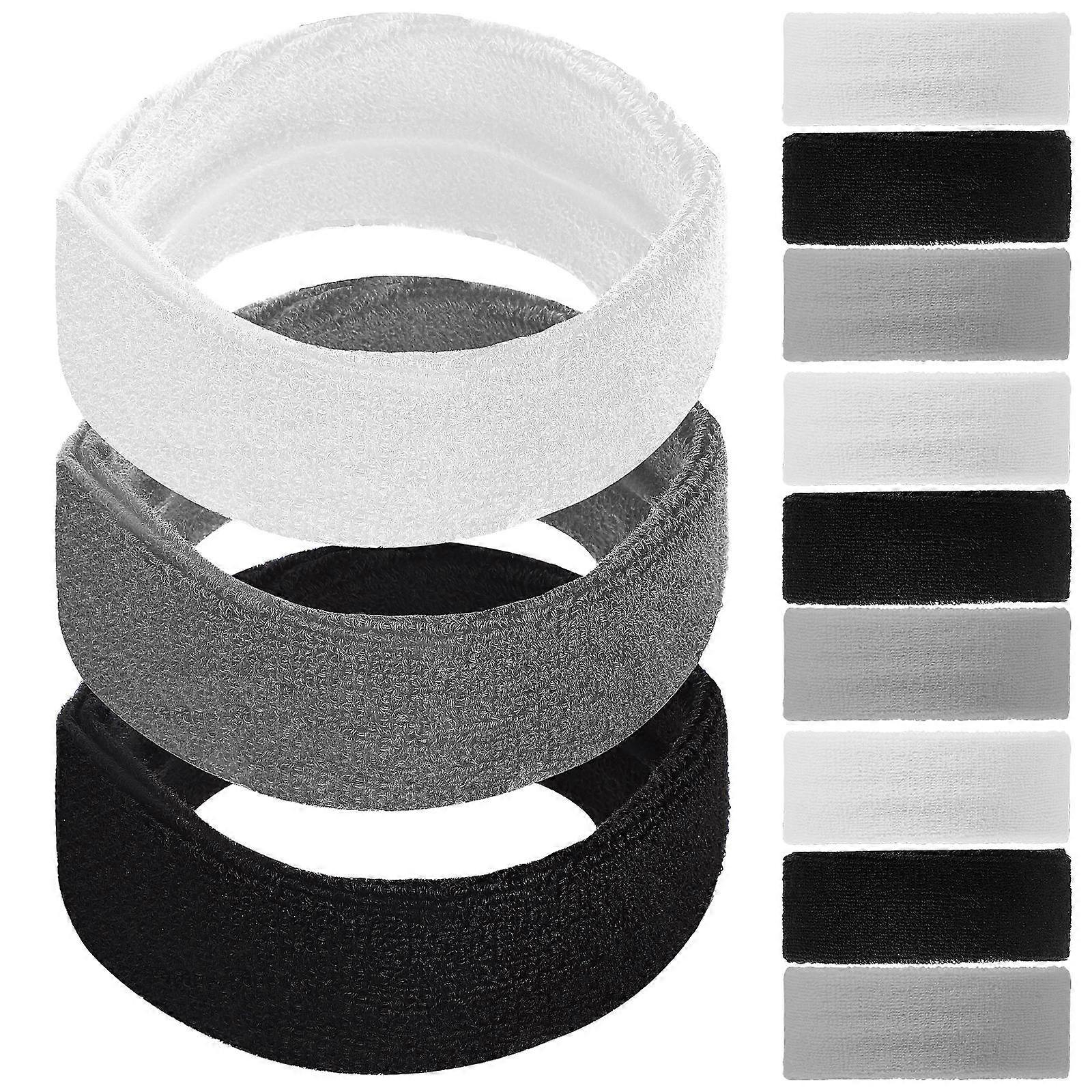 Gym Headband for Women featuring Soft Elastic Breathable Polyester Cotton Assorted Color One Size Fits All