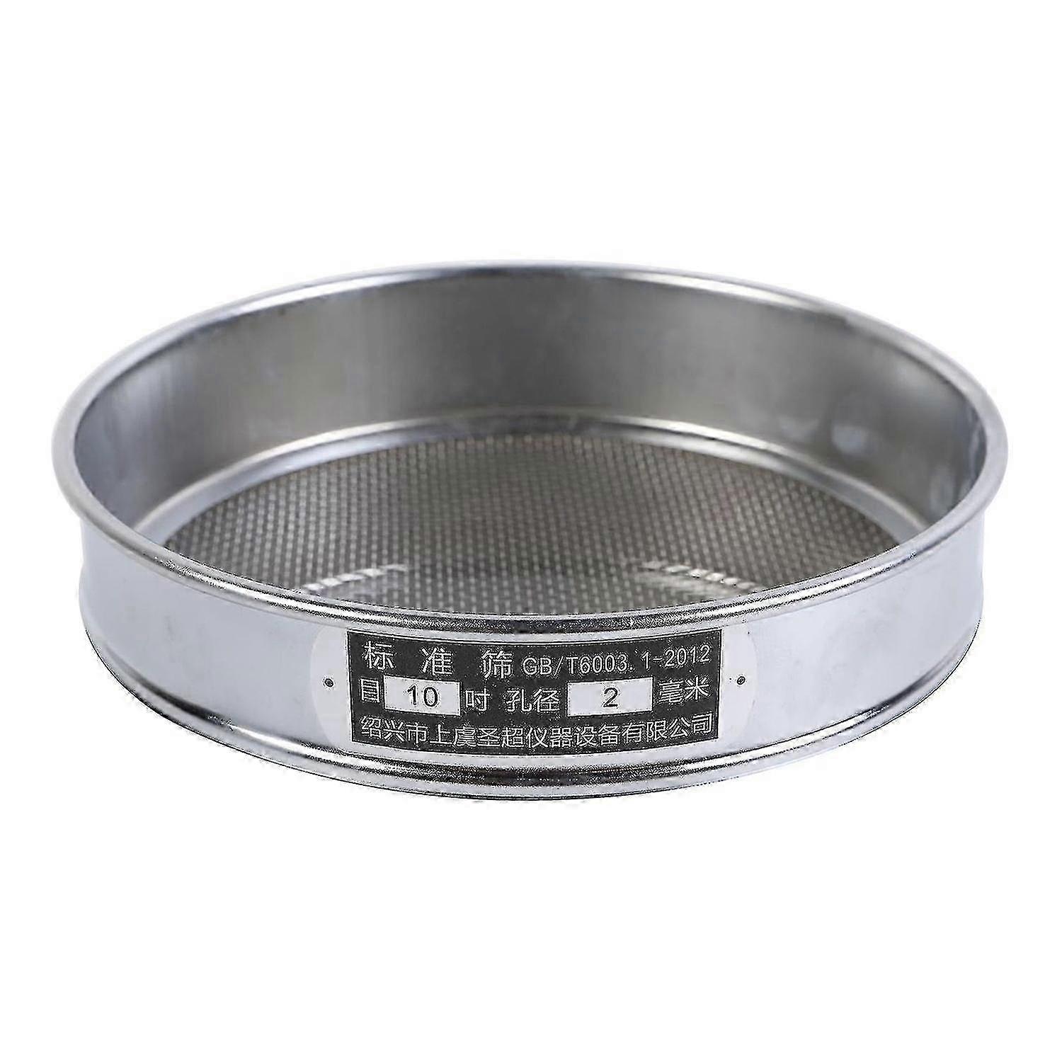 Edelstahl-Mesh-Mehlsieb mit 4/10/20/60 Mesh-Boden - eingedicktes Reissieb zum Kochen