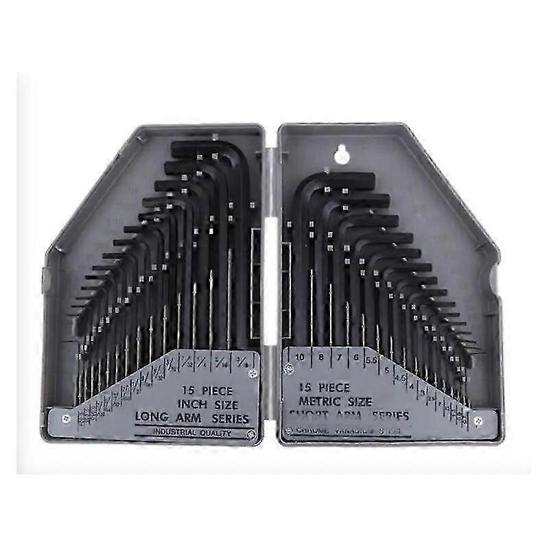 BGS Hex Wrench Box - 30 Pieces