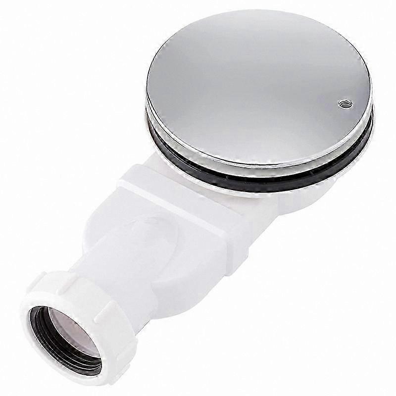 Low Profile Chrome Shower Drain with ABS Siphon Tray 90mm 36L/Min Flow Rate