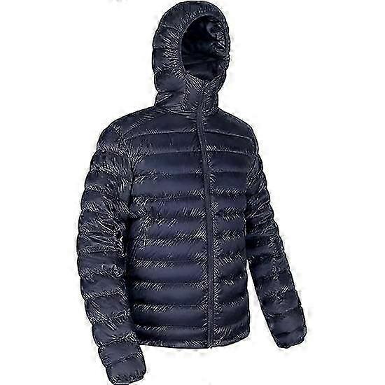 Men's Down Jacket Hooded Packable Down Puffer Jacket Lightweight Wa...
