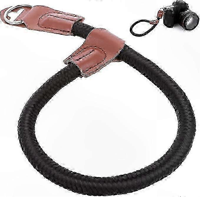 Secure Adjustable Wrist Strap for DSLR and Mirrorless Cameras with Quick Release Functionality