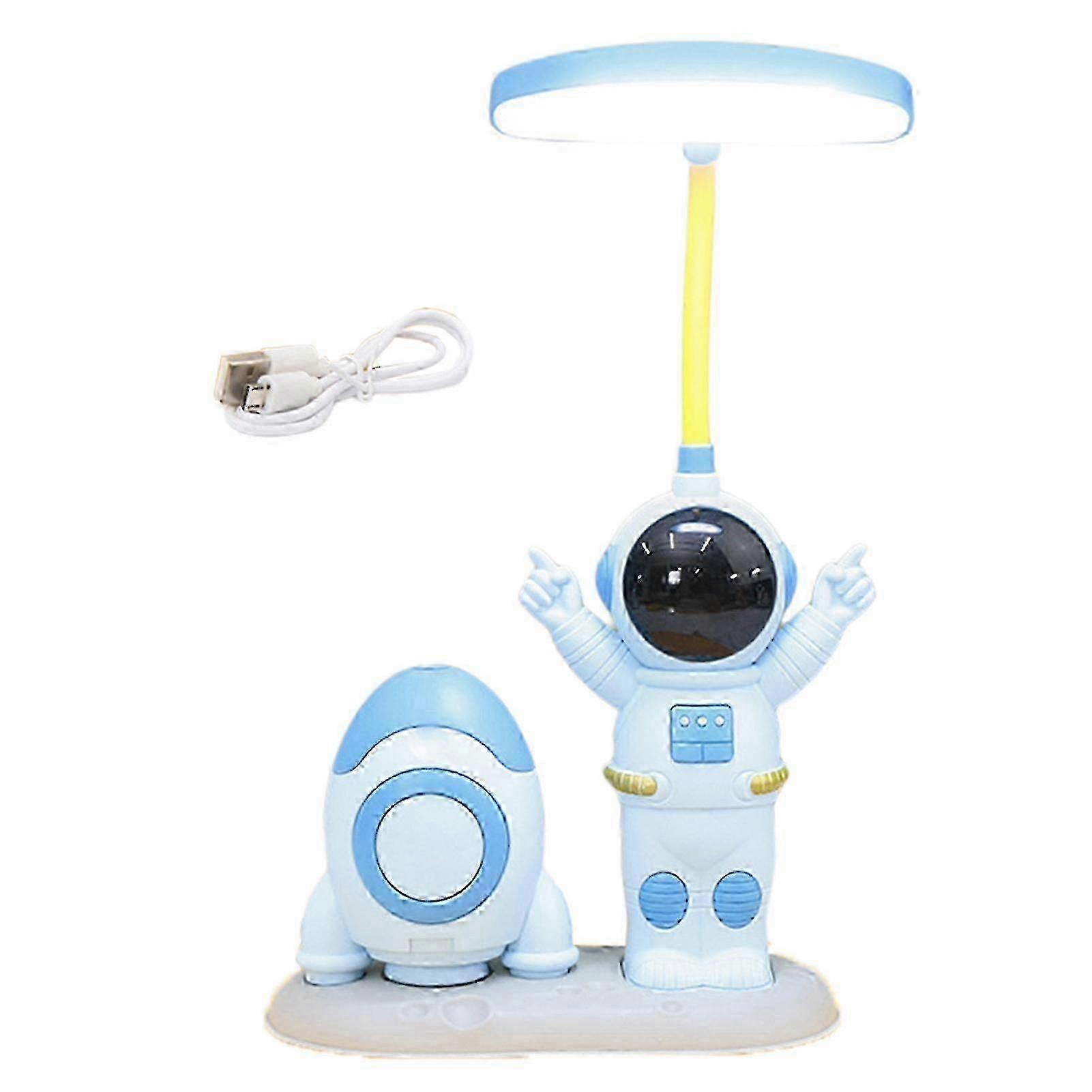 LED Bedside Lamp Rechargeable Flicker Free Flexible Hose Design Non...