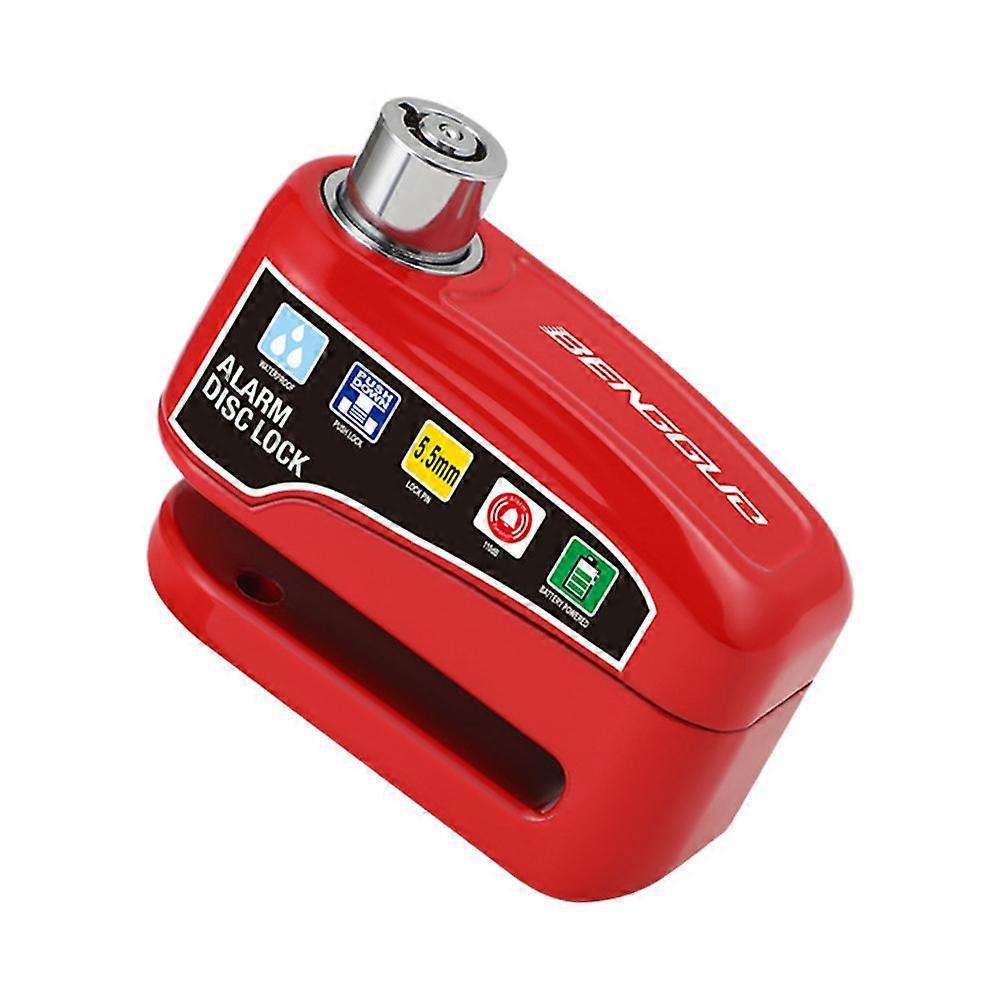 Waterproof Anti-Theft Lock for Motorcycles Scooters Bicycles with Alarm Function - Durable and Easy Operation
