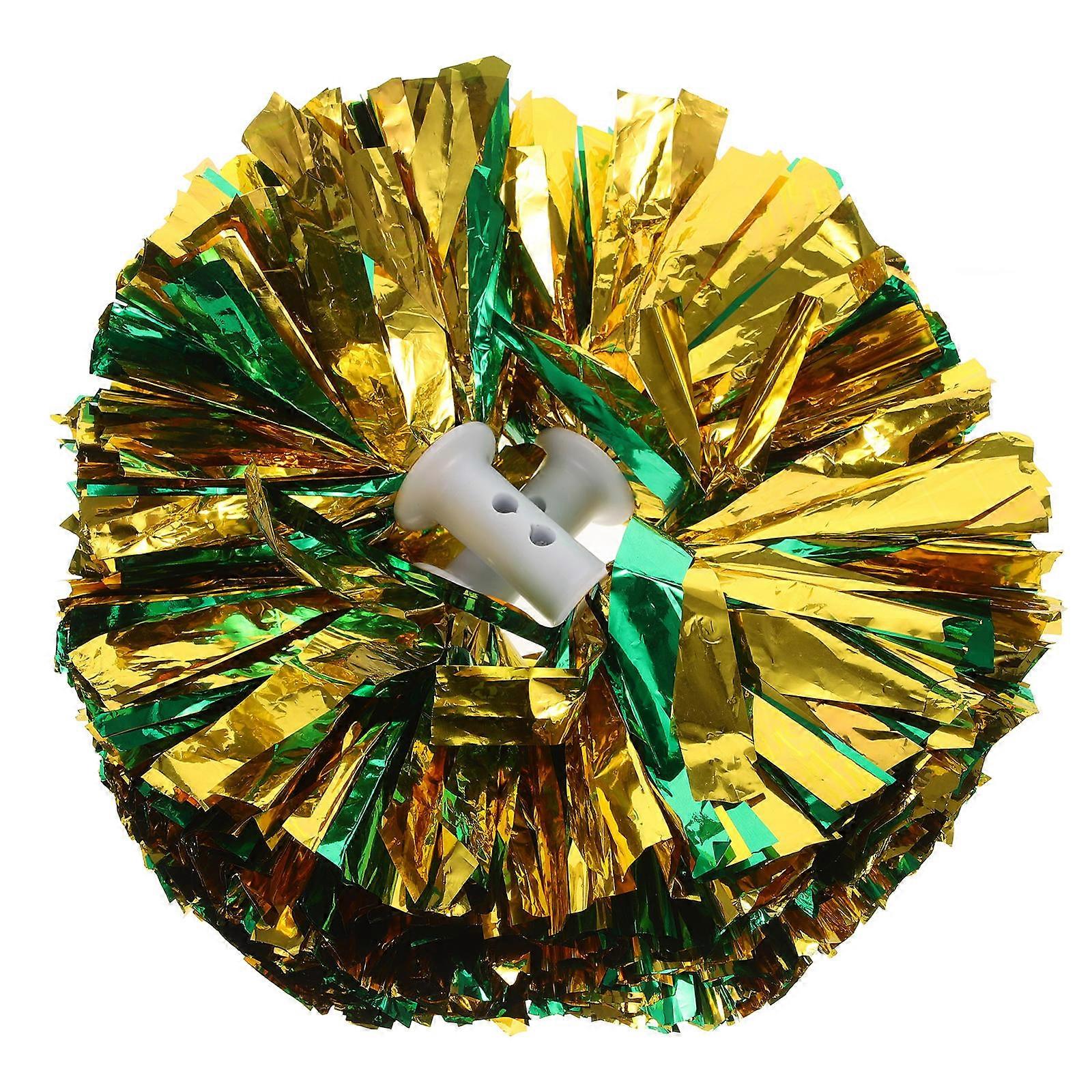 2pcs Multi Plastic Cheerleader Pom Poms for Party Sports Events Accessories