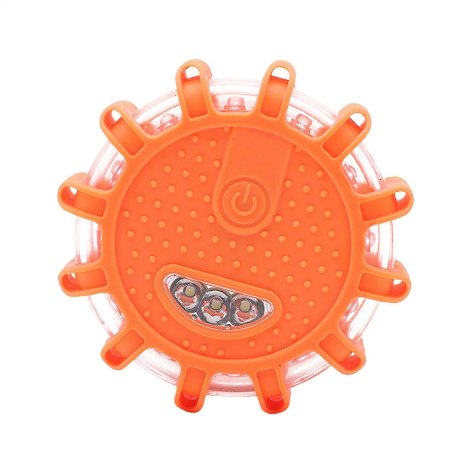 Road Flashing Light LED Safety Warning Flash Light Vehicle Beacon Waterproof With Hook 9 Lighting Modes Caravan Minivan