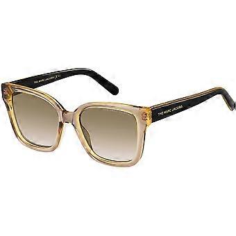 Okulary przeciwsłoneczne Marc Jacobs MARC 458/S BRĄZOWO-BRĄZOWE CIENIOWANE 53/19/140 Damskie