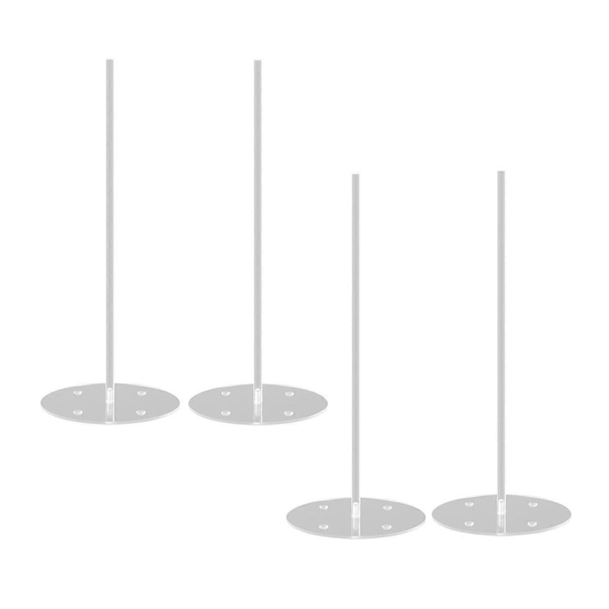 4PCS Clear Acrylic Donut Display Stand