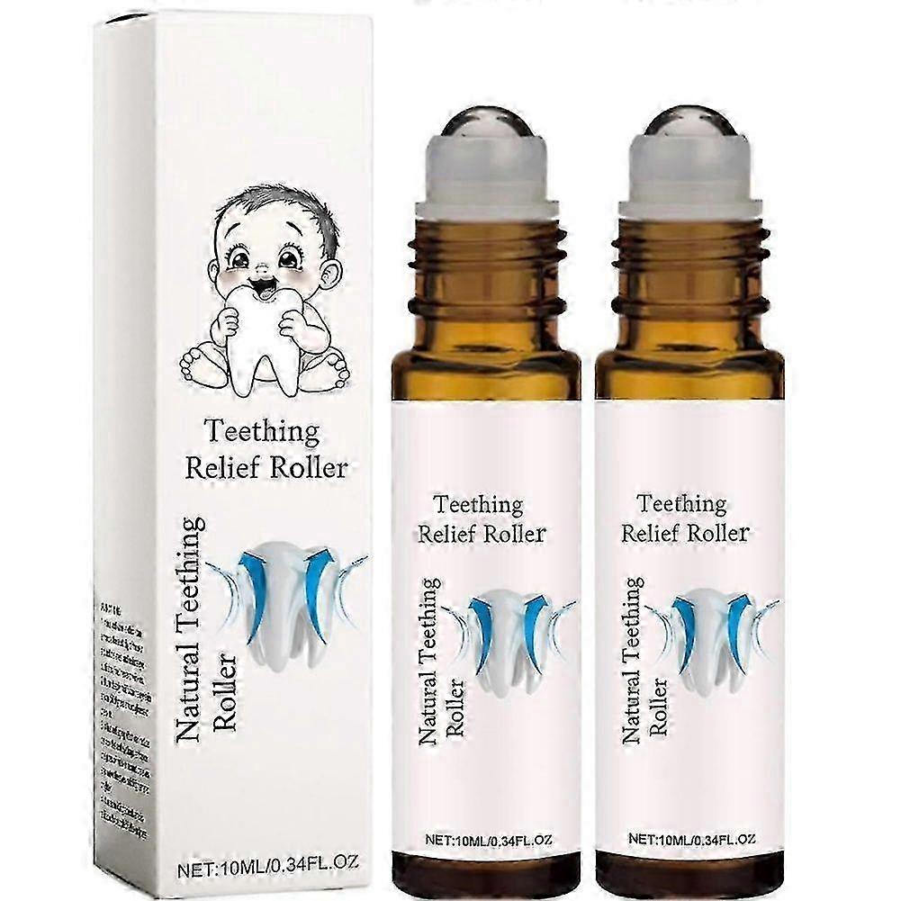 Teething RollerTeething Natural Roller Teething Roller Natural Oil Roller 10ml