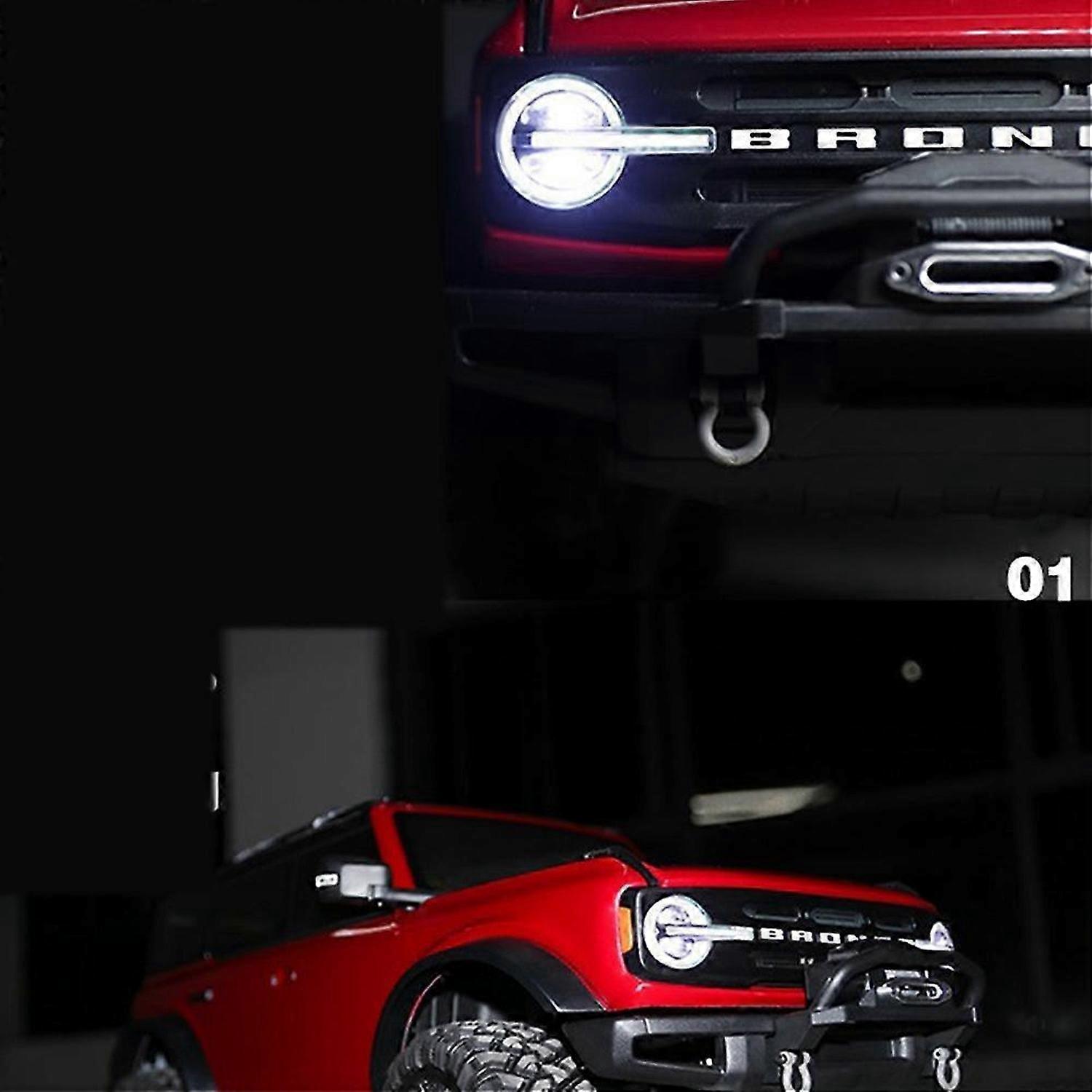 LED Light System Front & Rear Lamp Group for TRX4 1/10 RC Car