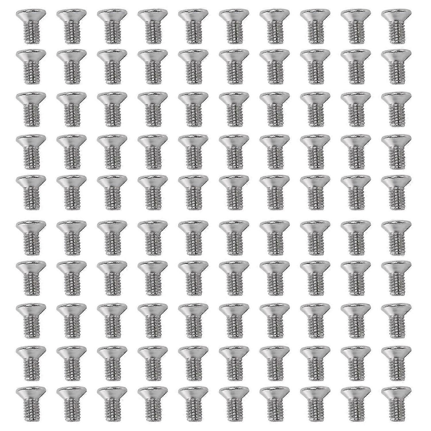 M3 x 6mm Flat Head Countersunk Bolts Machine Screws 100pcs