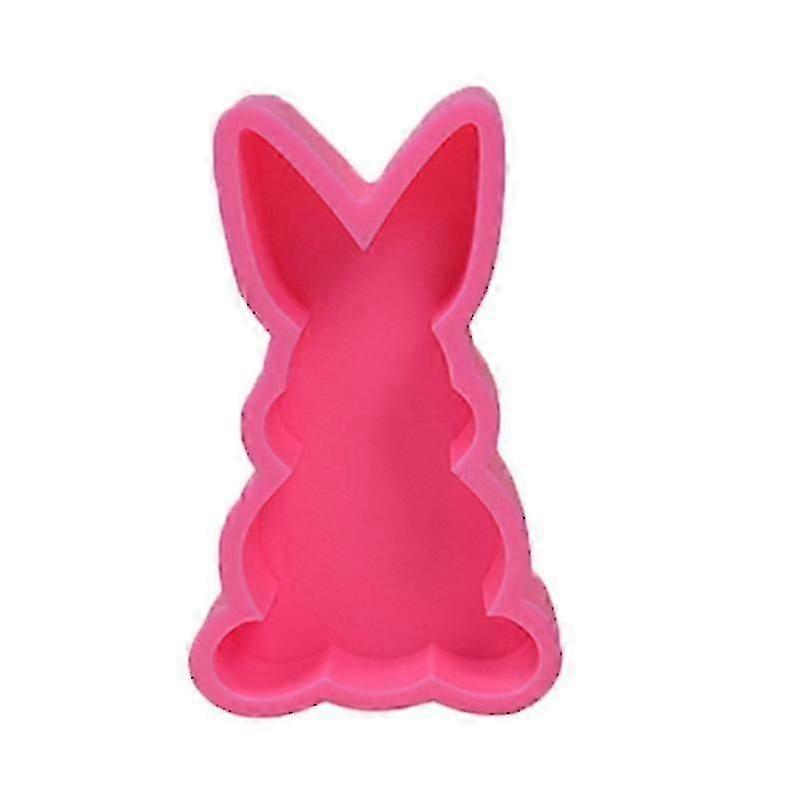 Candle Mold Cute Rabbit Shape Silicone Soap Mold DIY Handmade Scented Candle Mold for Home Decoratio