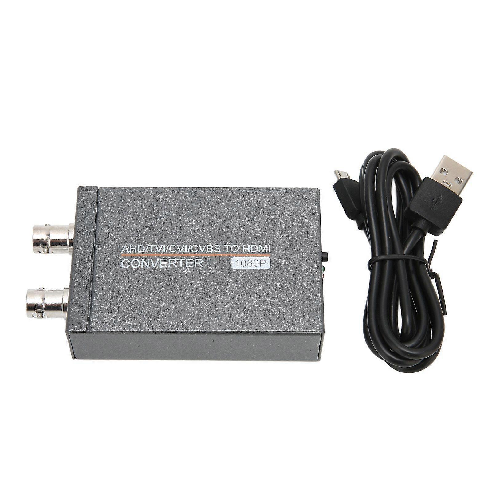 AHD TVI CVI CVBS to HD Multimedia Interface Converter Full HD 720P 1080P 3MP 4MP 5MP 8MP BNC to HD Video Adapter