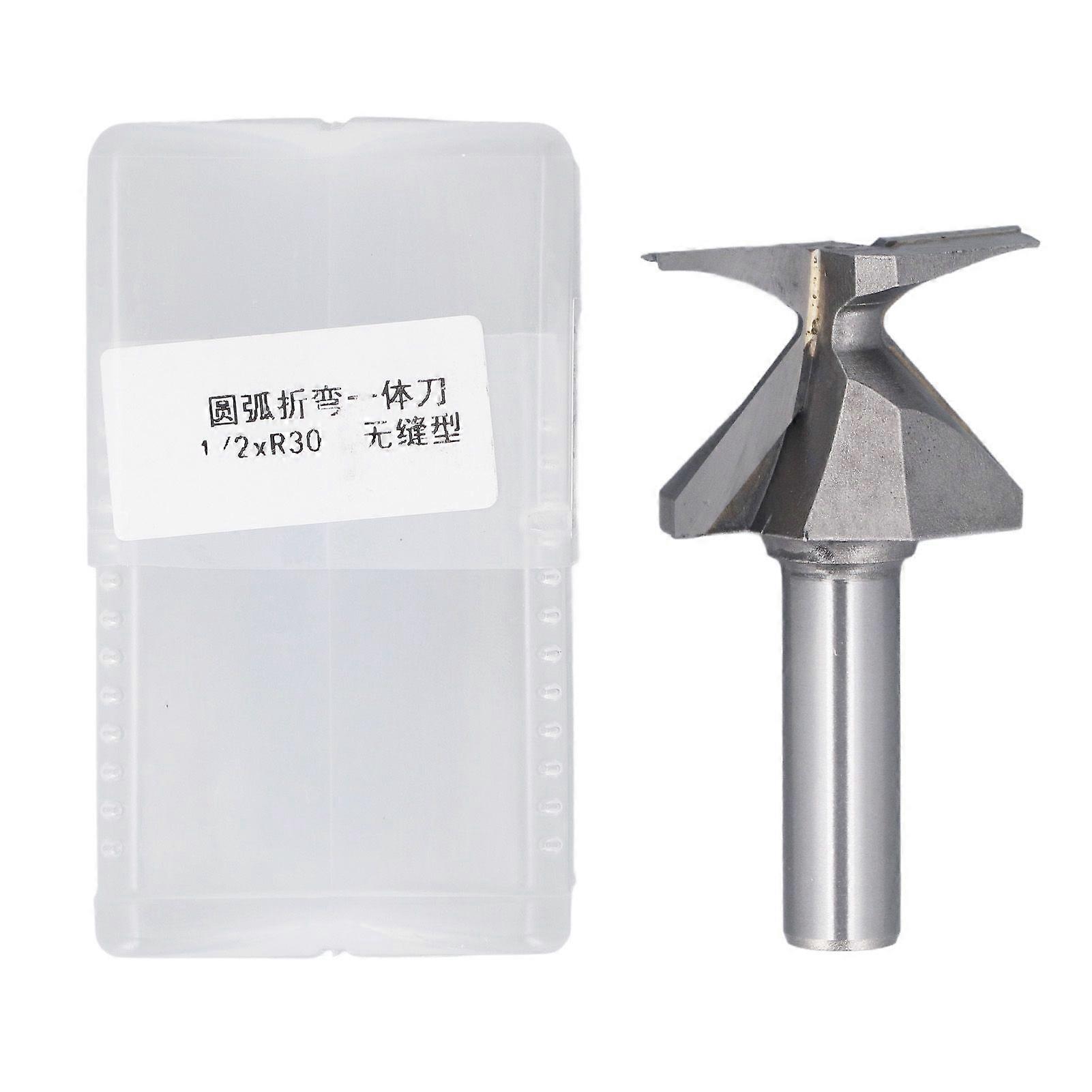 Arc Bending Integrated Router Bit 1/2 Inch Shank R30 Milling Cutter for Woodworking