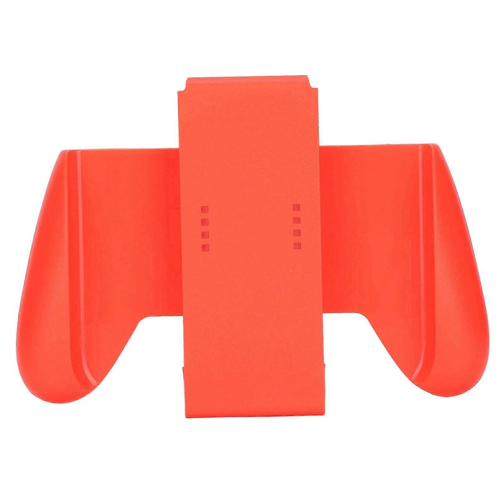 Controller Hand Grip Lightweight Ergonomic Design Game Remote Control Holder for Joycon Red