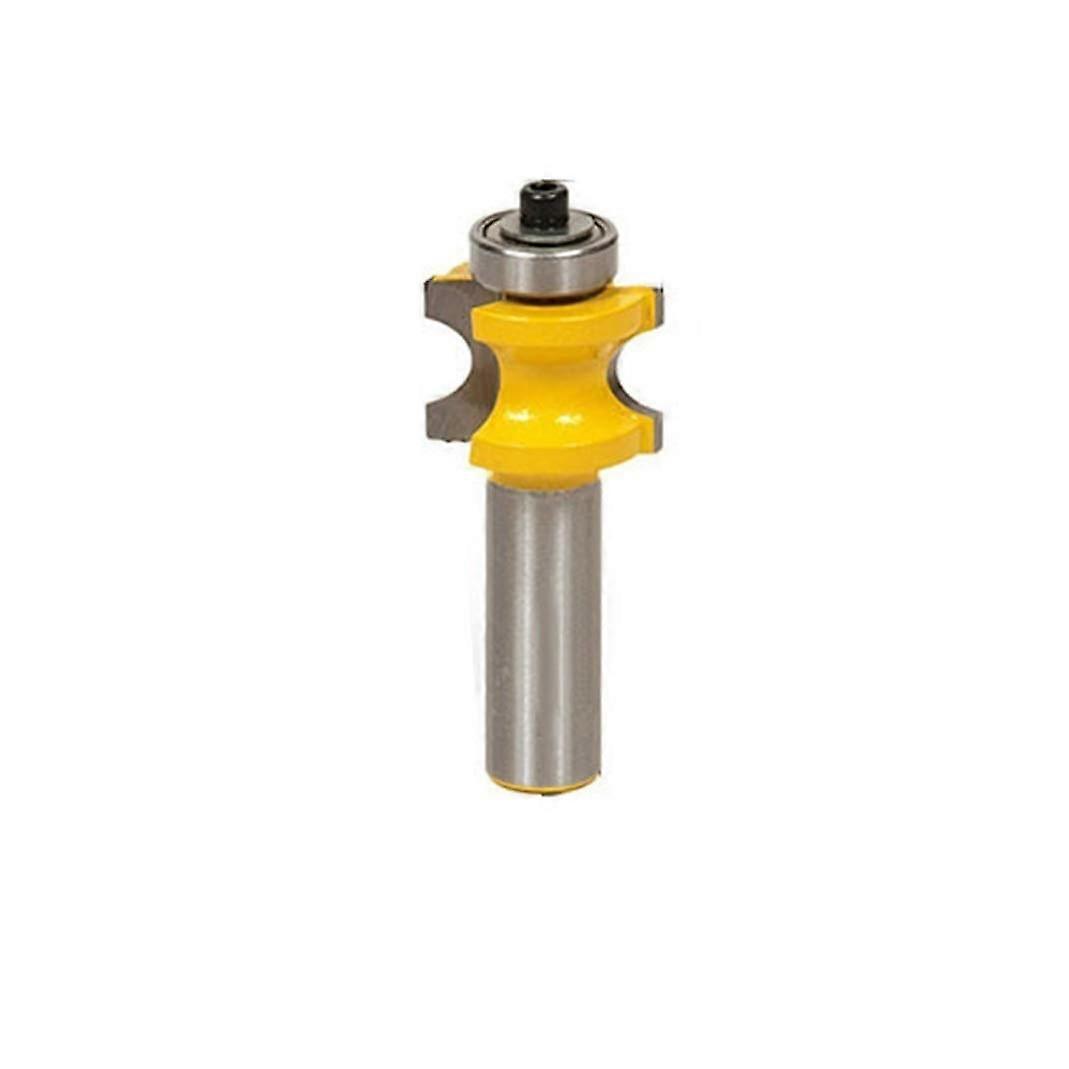 milling cutter bit Bullnose Router Bit Set, C3 Carbide Tipped Woodworking Cutter, 1/2' Shank, 12mm Shank