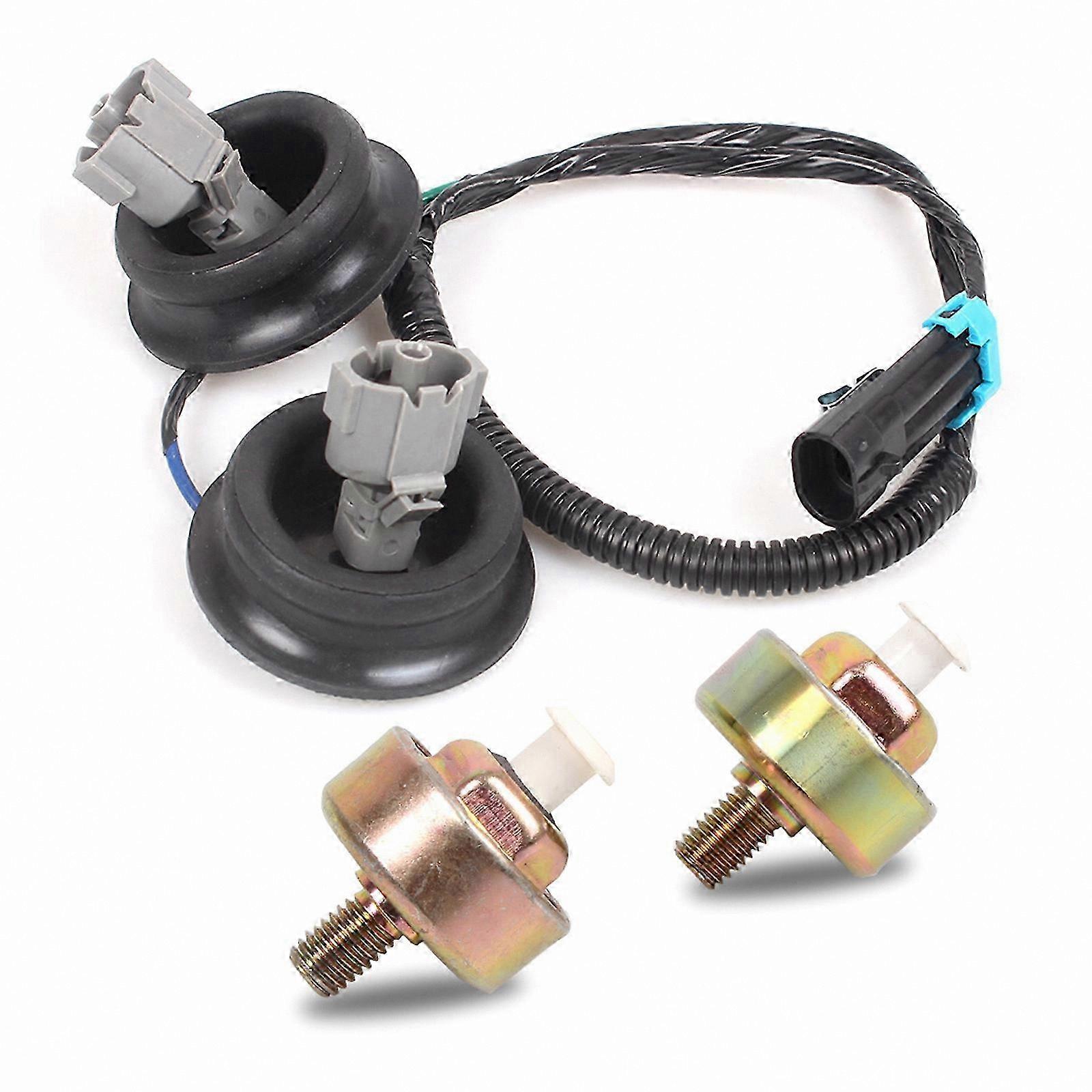 Engine Knock Sensor Compatible with 4.8L 5.3L 6.0L 8.1L V8 Engines Replacement Part