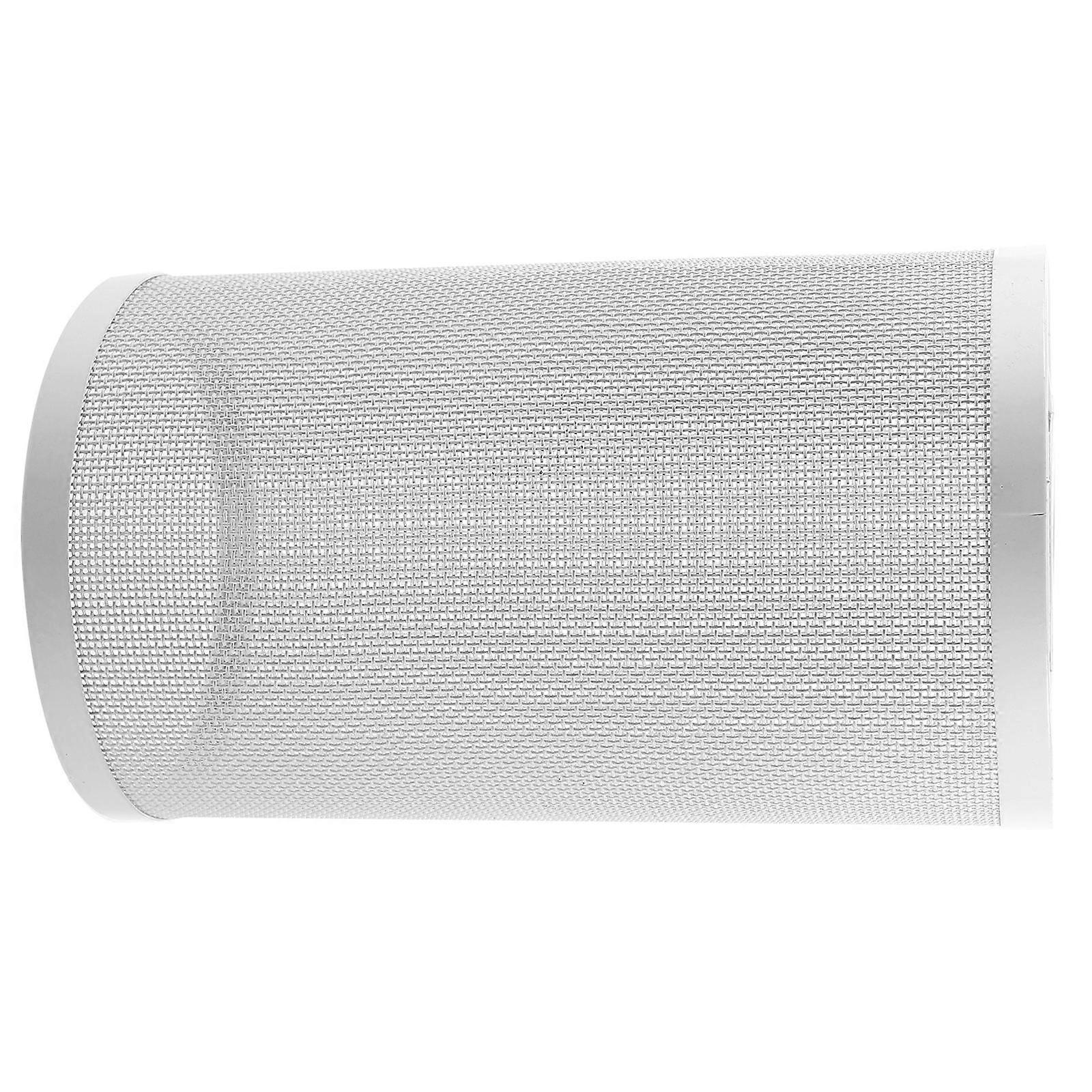 White Iron Lamp Shade for Decoration 2Pcs Vintage Hollow Mesh Style