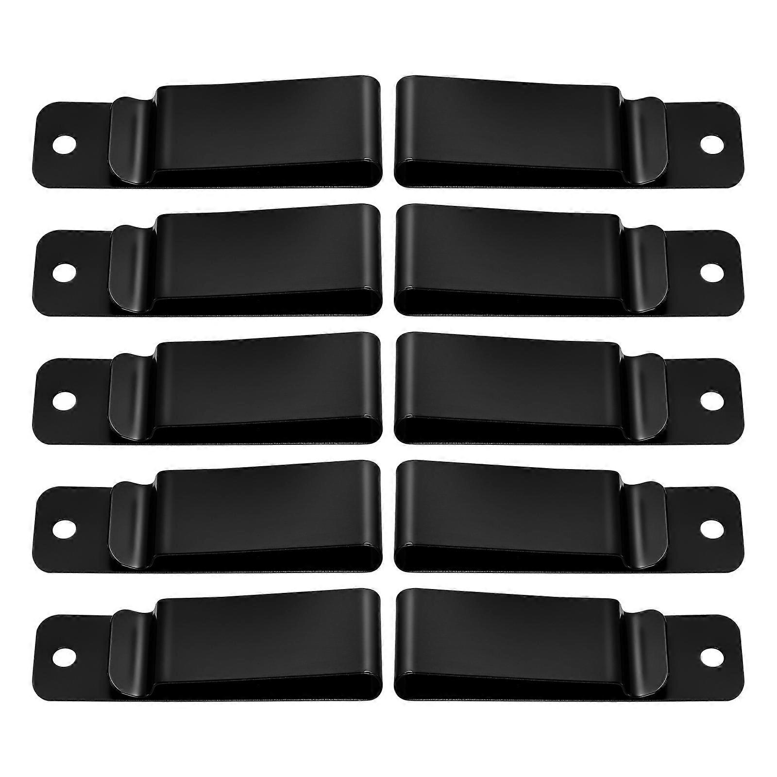 Tuckable Clip Grip Hook Belt Clip for Storage Use 50Pcs Set
