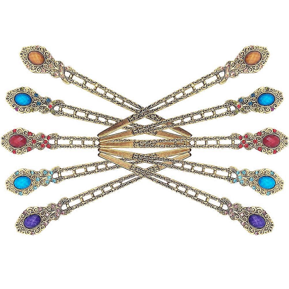 Vintage Hair Chopsticks for Decoration 20Pcs Chinese Hair Accessories Elegant