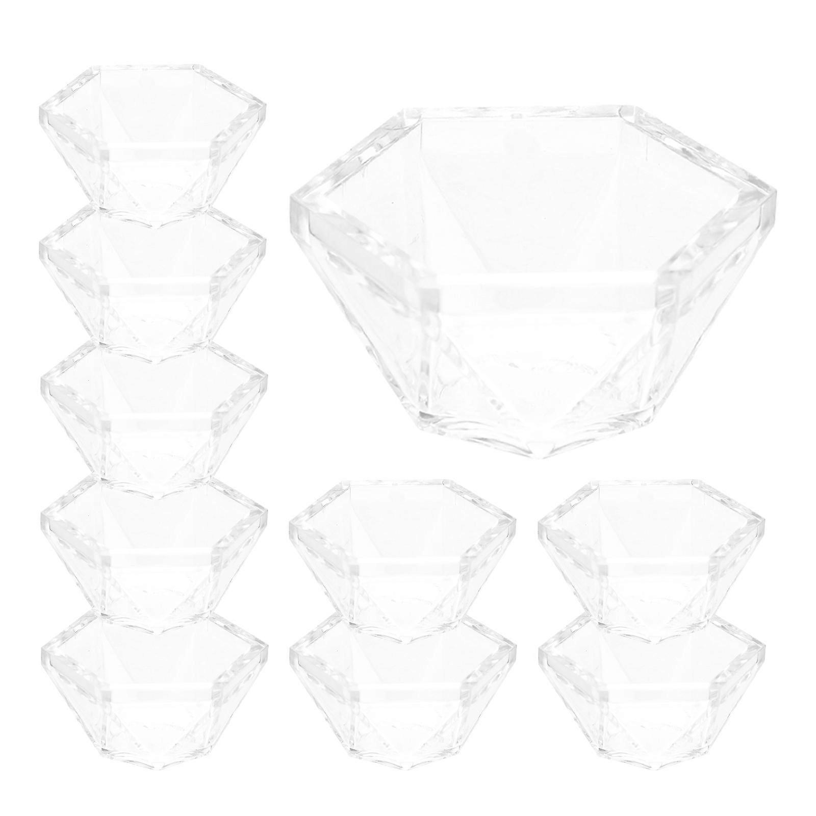 Crystal Ball Base Acrylic Stand for Storage 20Pcs Transparent Sphere Holders