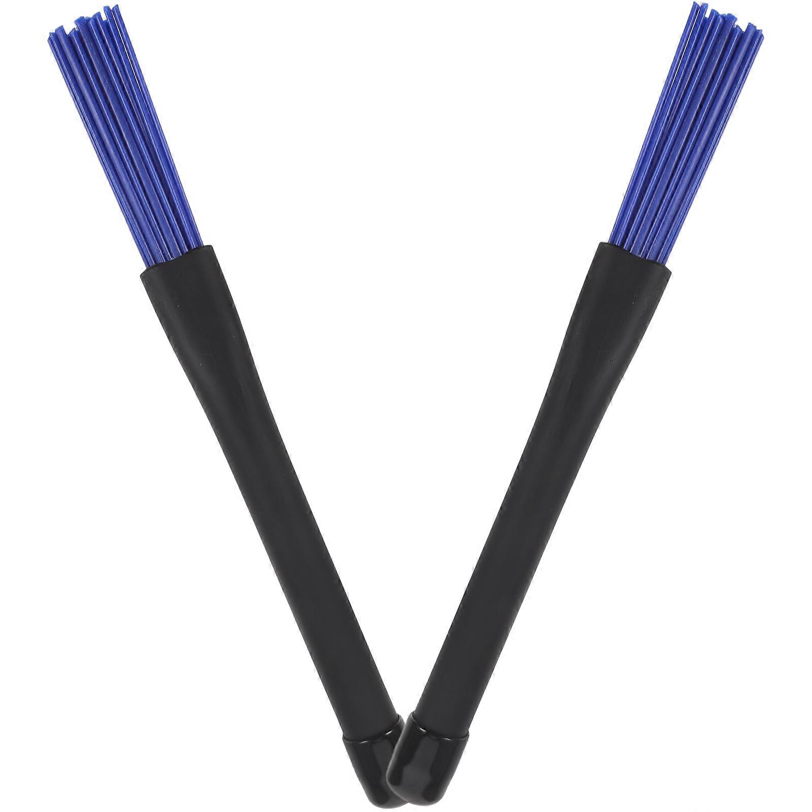 Practical Drum Wire Brush for Jazz Drum Use Nylon with 1Pair