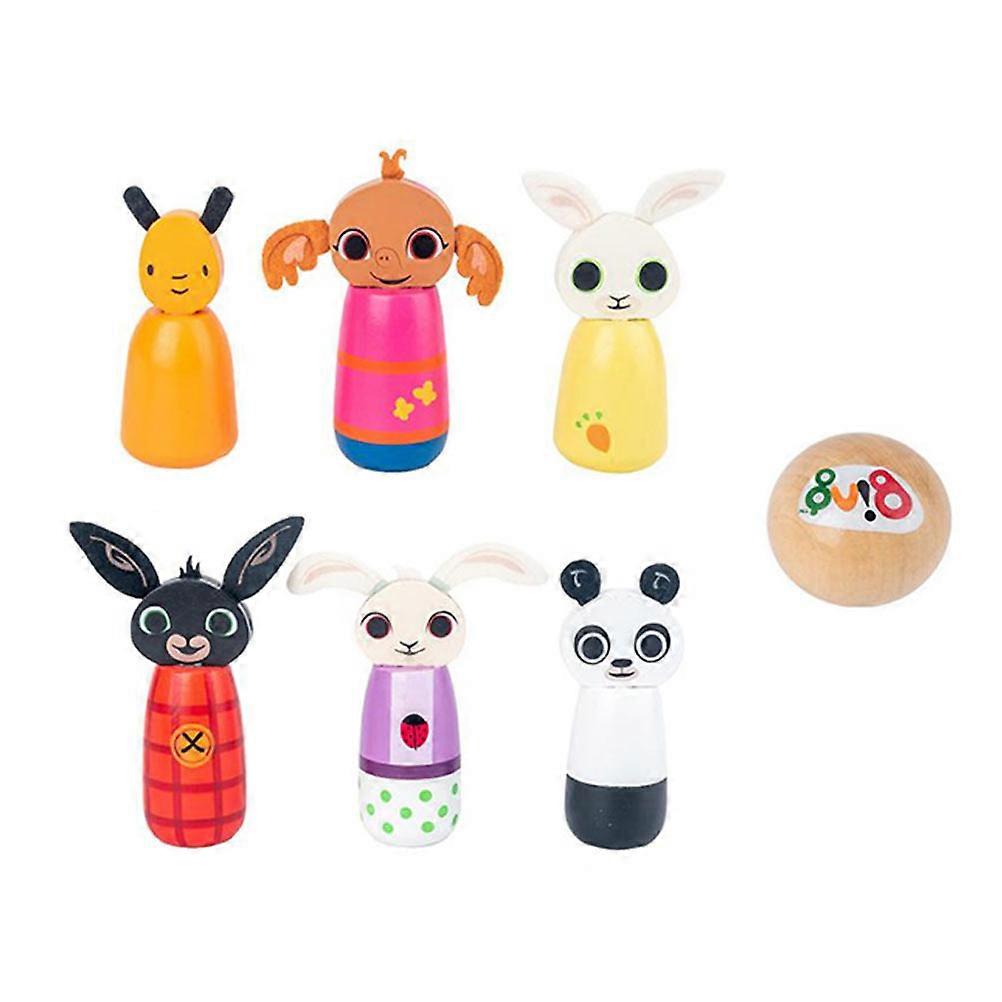 Kids Bowling Game Designed For Parent-Child Interaction Rectangular 10.5X5cm 2 Sets Educational