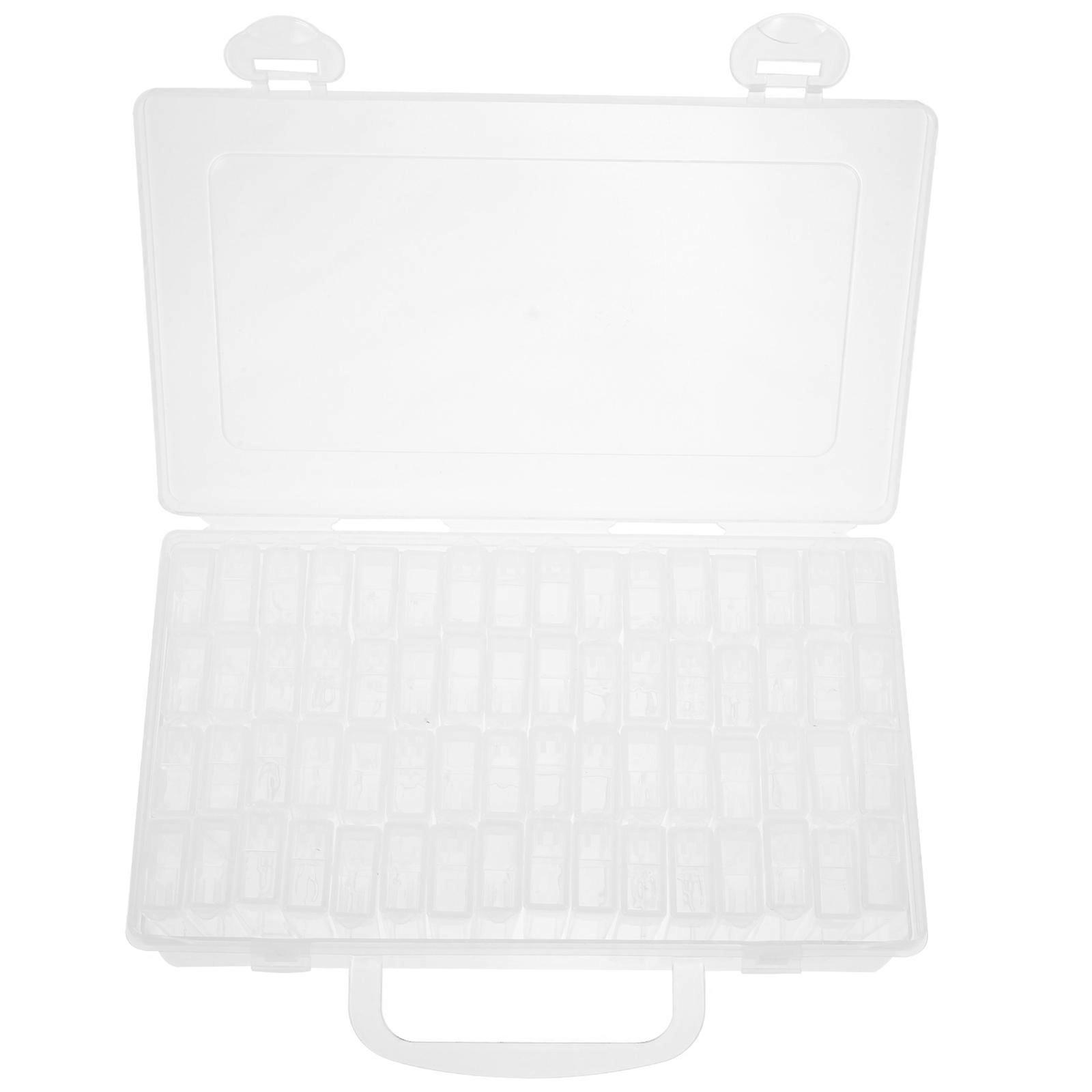 Jewelry Charms Storage Box Compartment Organizer for Storage Use 4Pcs