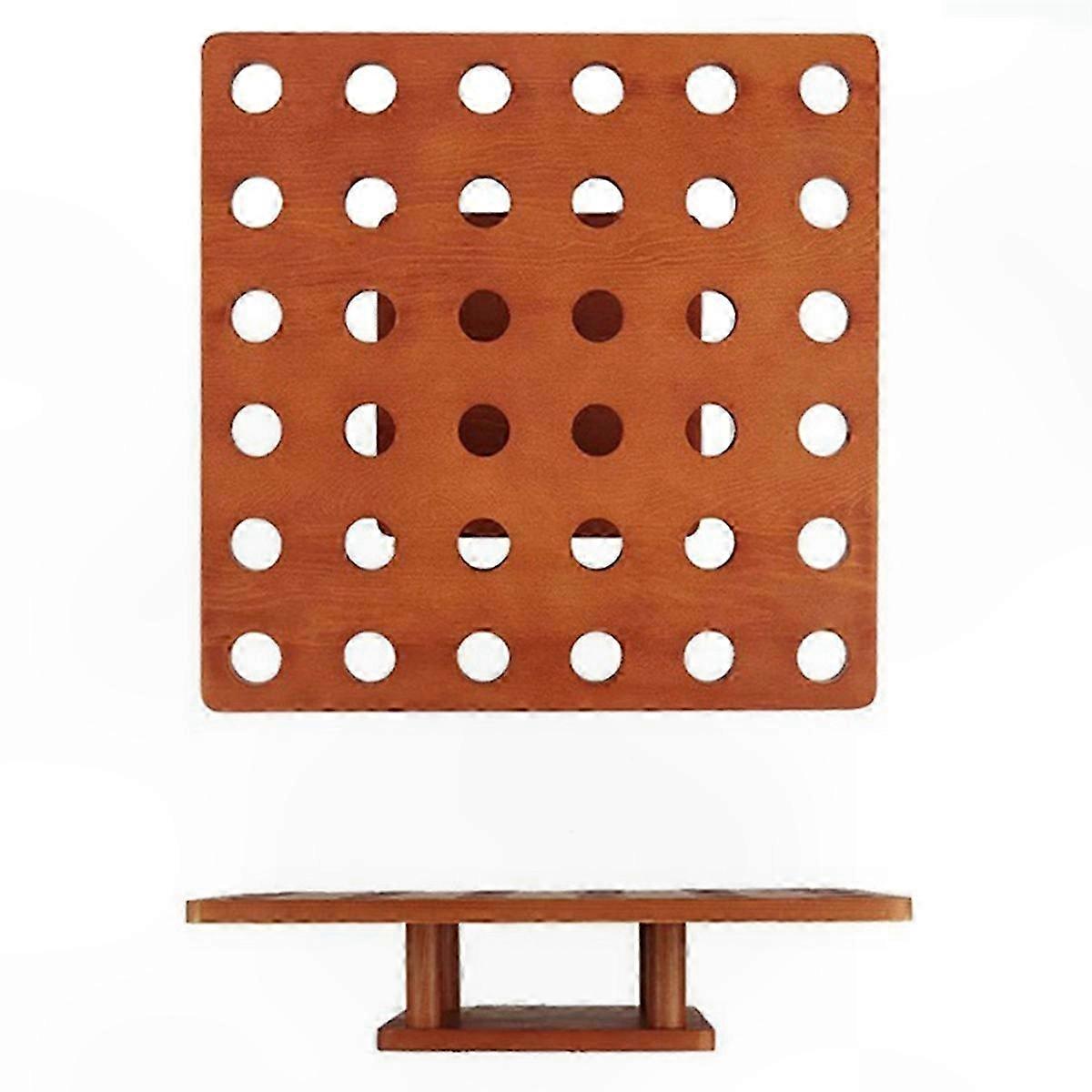 36-Hole Ice Cream Cone Display Stand for Food Service