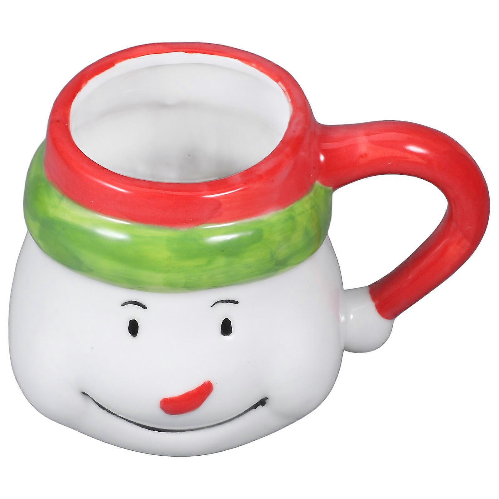 Adorable Christmas Coffee Cup Suitable For Coffee Shops And Practical 1Pcs