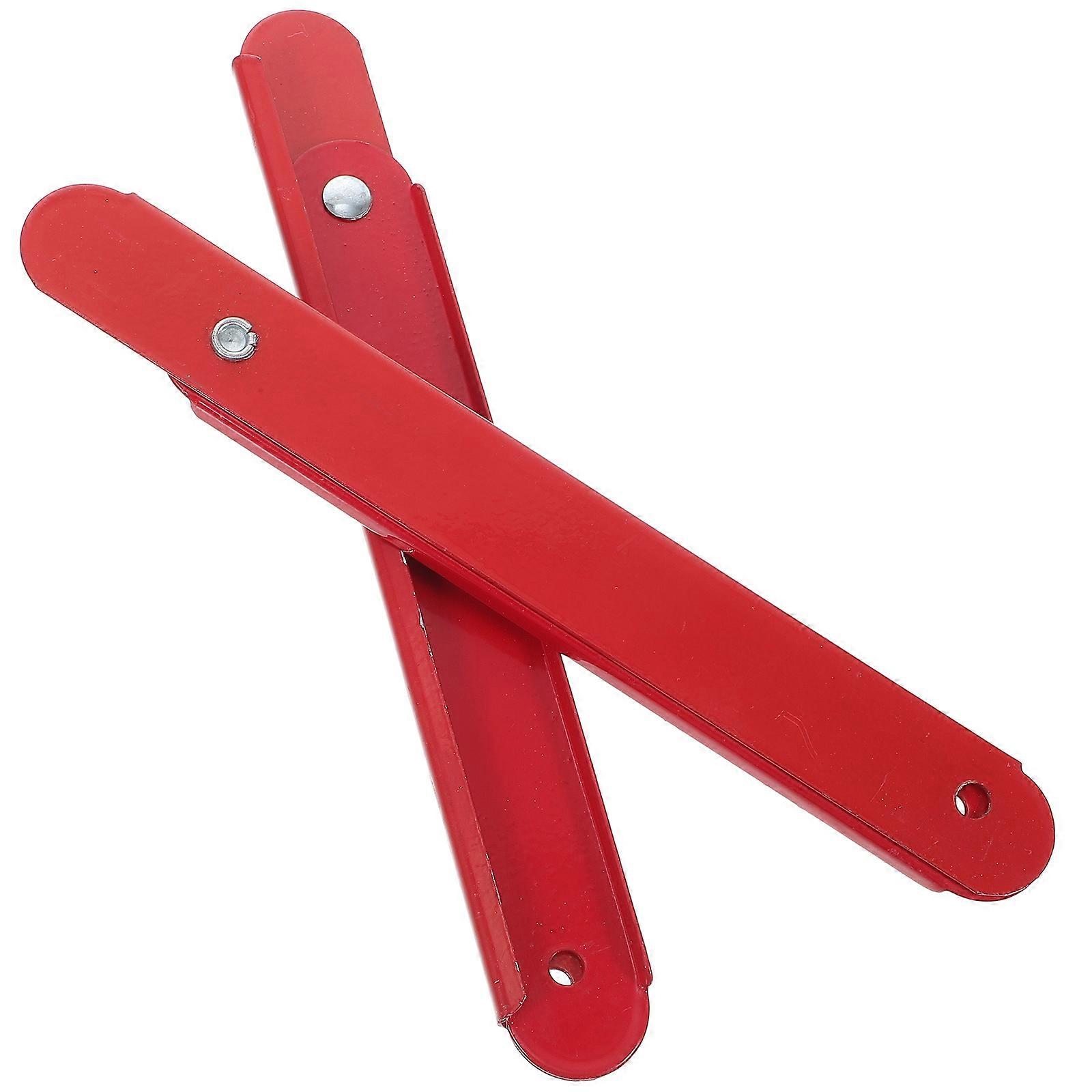 Ladder Parts Replacement Ladder Tie Rod Construction 2Pcs Red Quick Release Folding