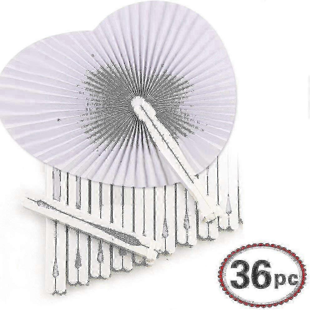 36ピース - 結婚式の手ファンファンSDファンはゲストの結婚式のための折り畳み式