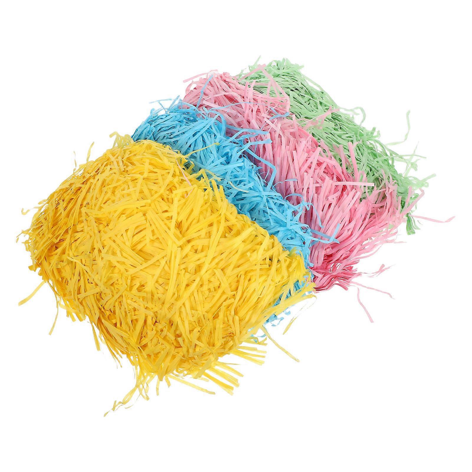 Lafite Grass Shredded Paper Lake Blue Basket Filling Non Toxic Absorbent Craft Paper