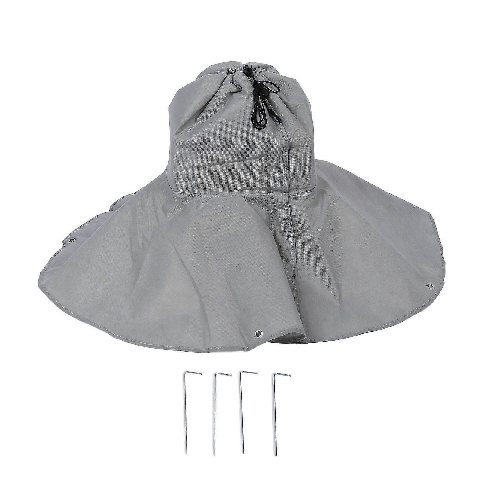 Palm Tree Root Protector Constant Temperature Prevent Cold Trees Root Winter Protection Cover for Plants Grey