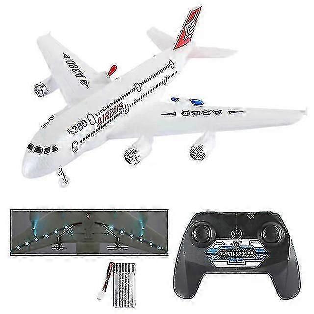 Airbus A380 Fixed Wing RC Plane 2.4GHz Remote Control Model for Kids