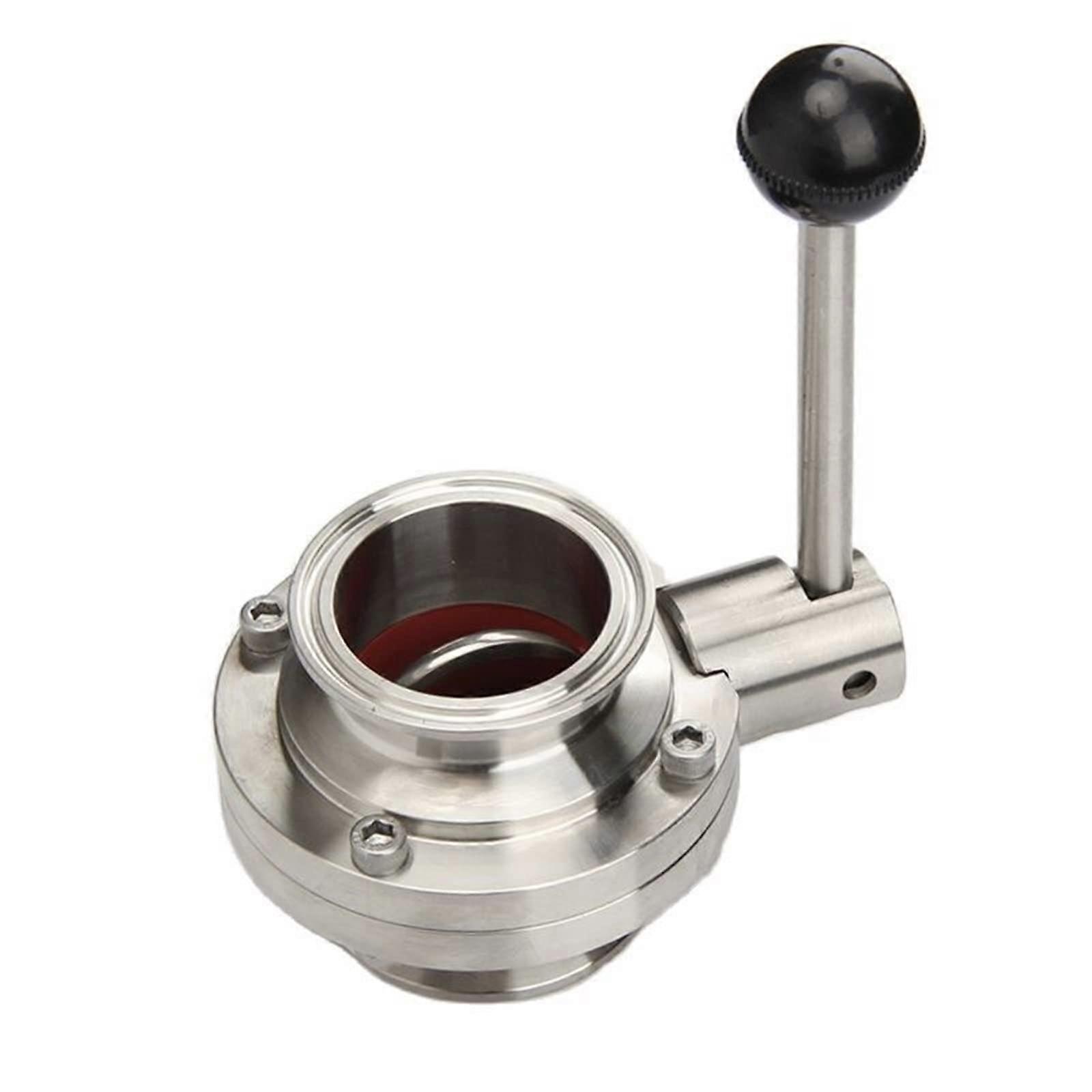 Sanitary Stainless Steel Tri Clamp Valve 1.5Inch Pull Handle 1Piece