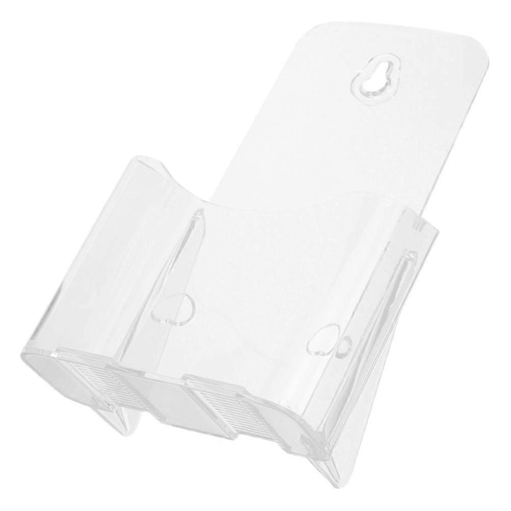 Transparent Acrylic Document Holder Brochure Holder for Display 5Pcs Set