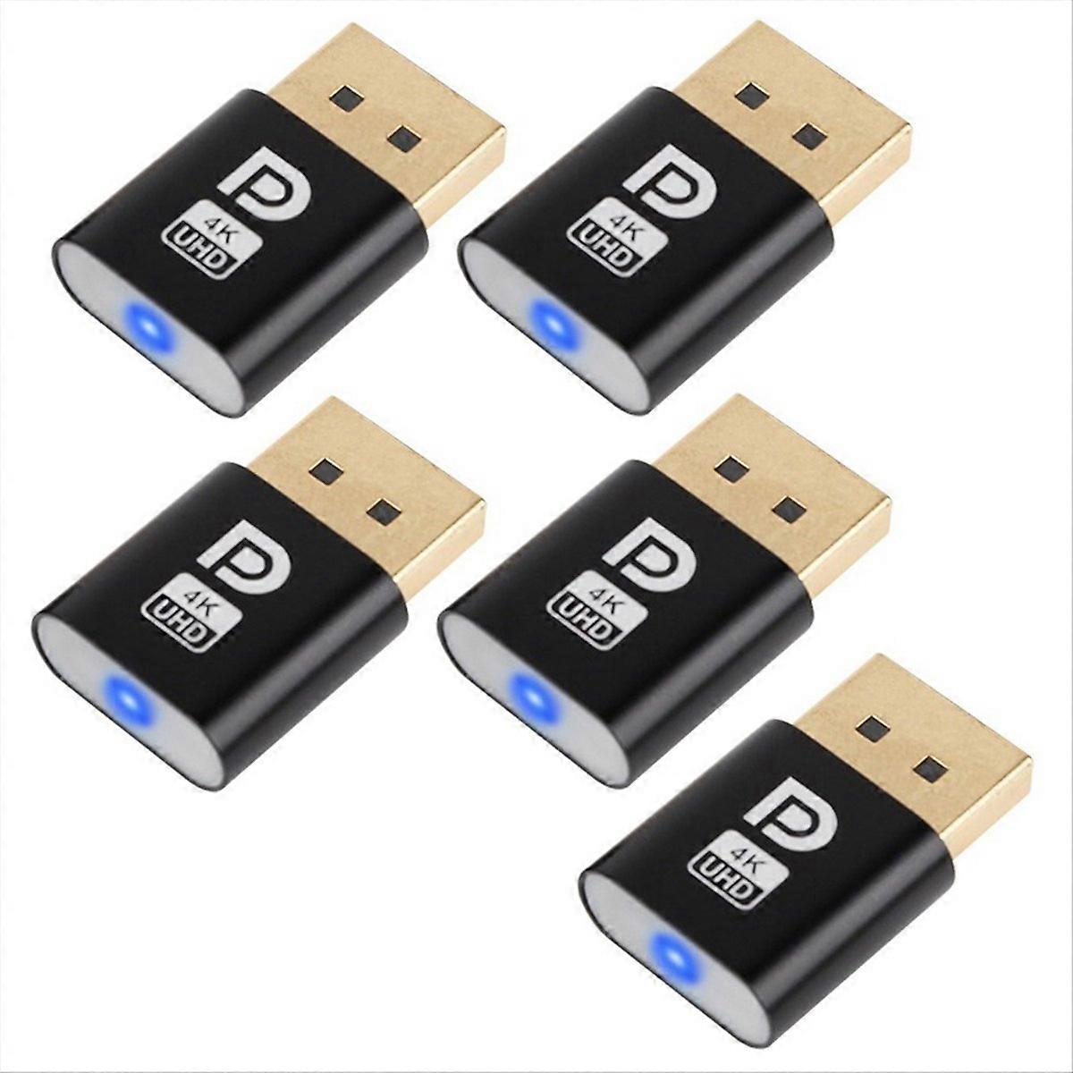 4K Displayport Dummy Plug DP Virtual Display Adapter DP Dummy Plug EDID Headless Ghost Emulator Acce