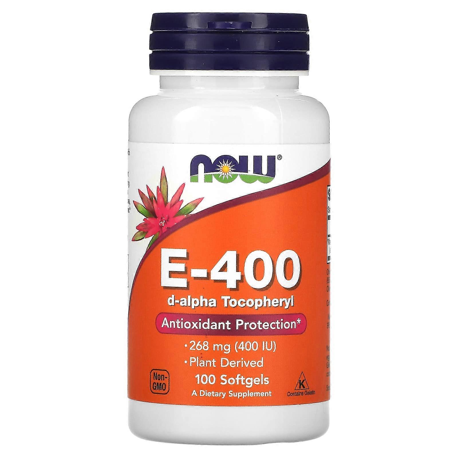 E-400, 268 mg (400 IU), 100 Softgels
