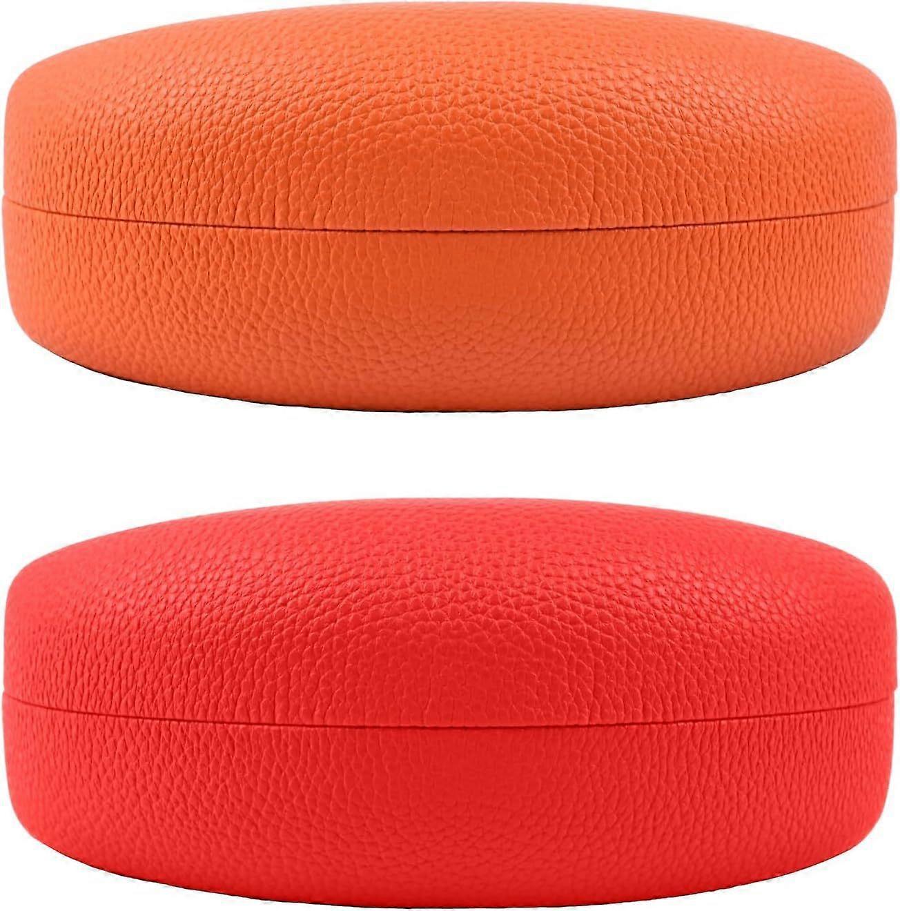 2 PACK Large Hard Shell Sunglasses Case, Protective Case For Sunglasses and