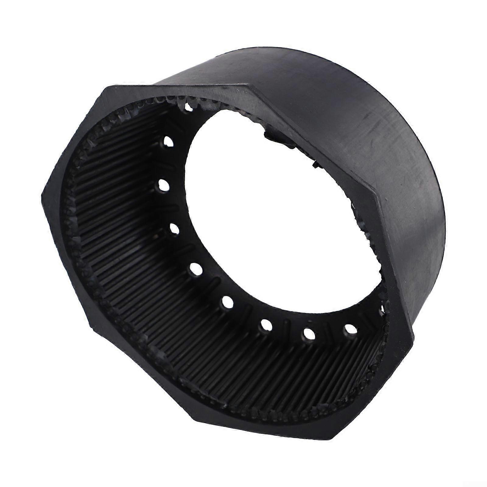 Rubber Scuba Tank Boot For 7L And 12L Cylinders With Drain Holes, Stable Design, Wear Protection