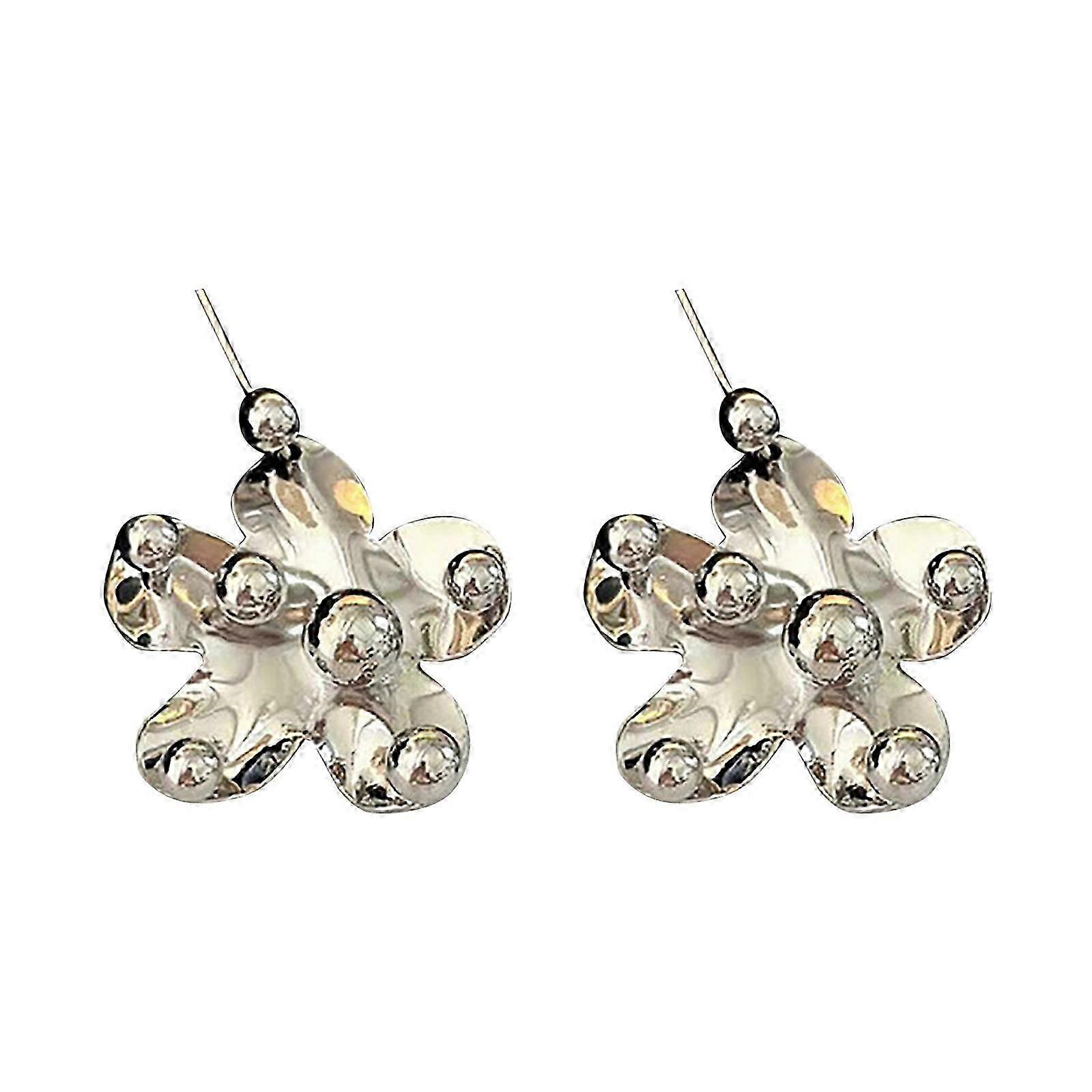 Flower Stud Earrings Alloy Party for Women's