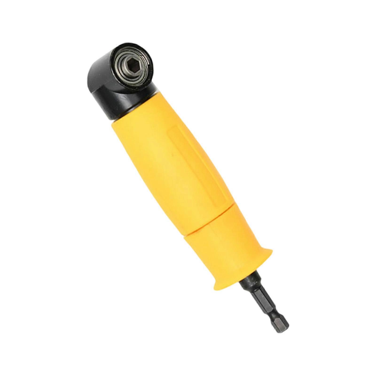 Right Angles Drill Extension Tool with Ergonomic Designs, Angled Bit Holder For Efficient Fastening In Narrow Space Multicolor