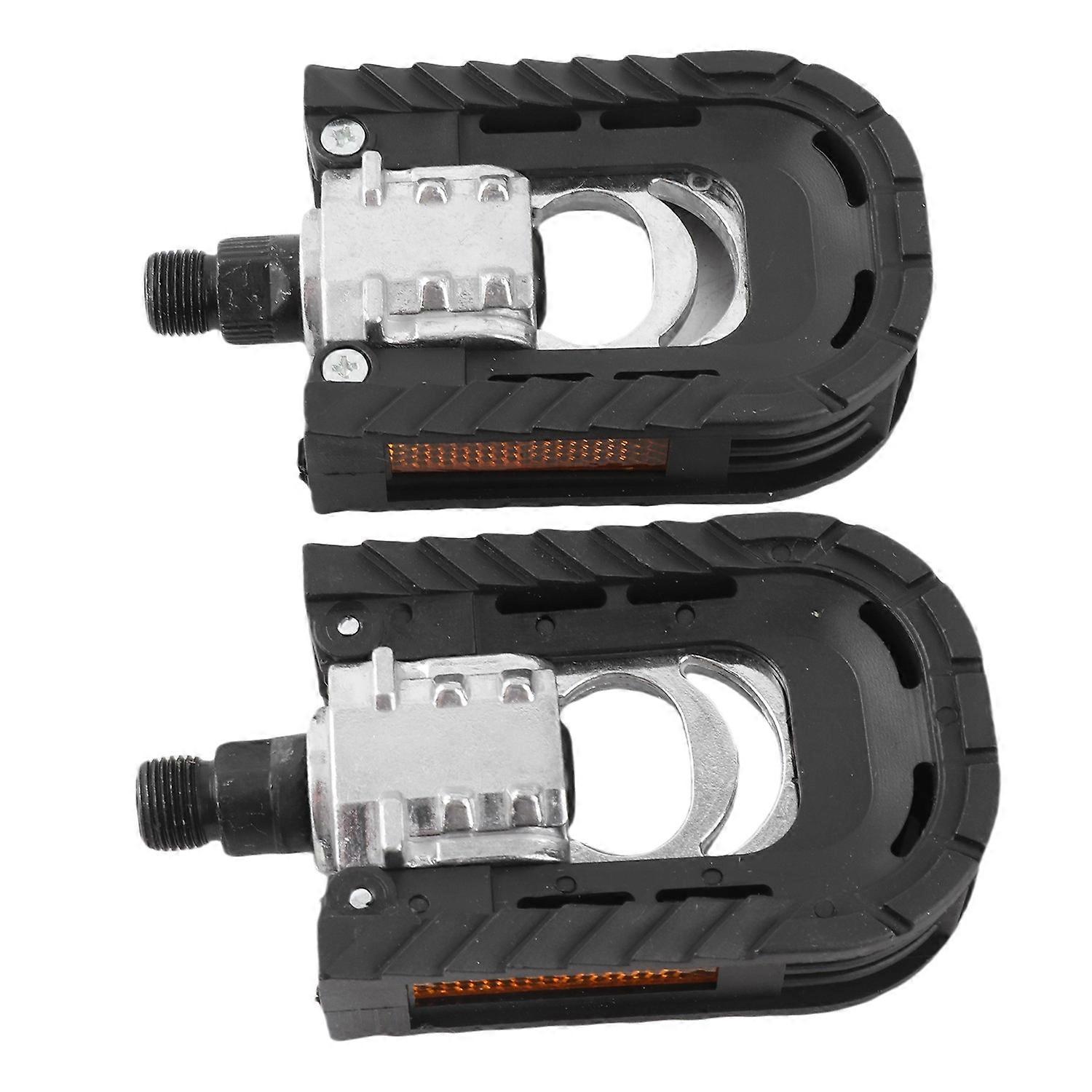 1 Pair Foldable Lightweight Road Bike Pedals Bicycle Replacement Part Accessory