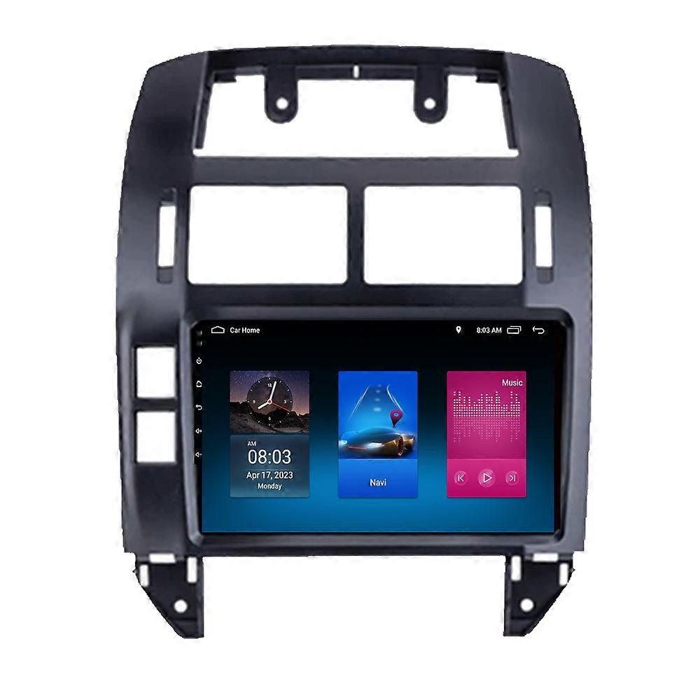 RoverOne Car Stereo Radio Bluetooth CarPlay Android Auto GPS Sat Nav Touch Screen for Polo Mk4 4 2001-2009