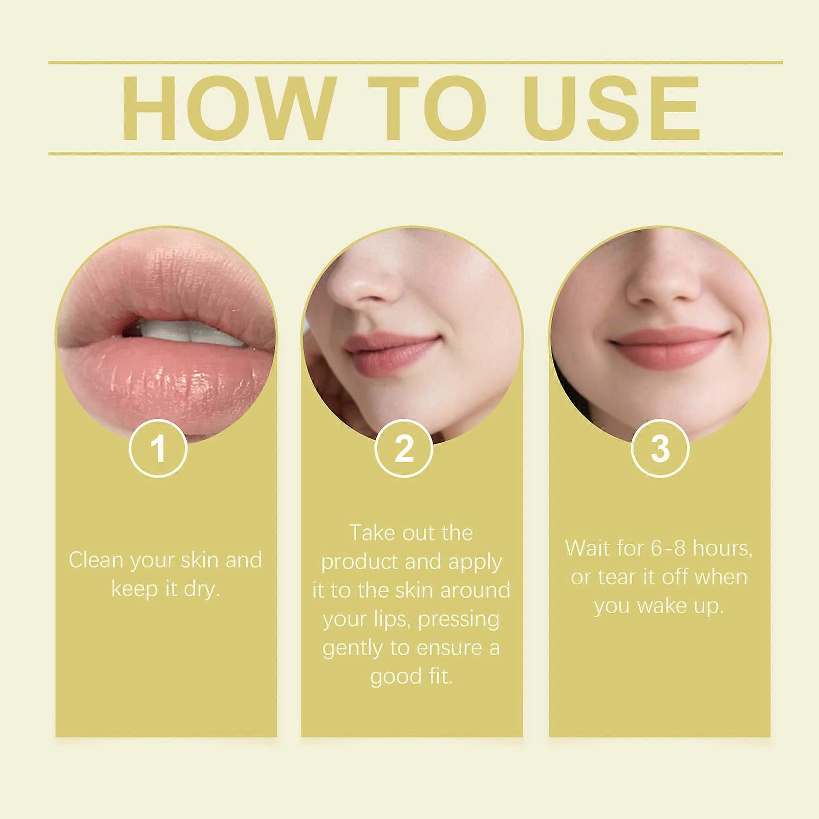 Jaysuing The Lip Moisturizing Patch Deeply Nourishes And Hydrates The Lip Skin, Making It Plump And Moist