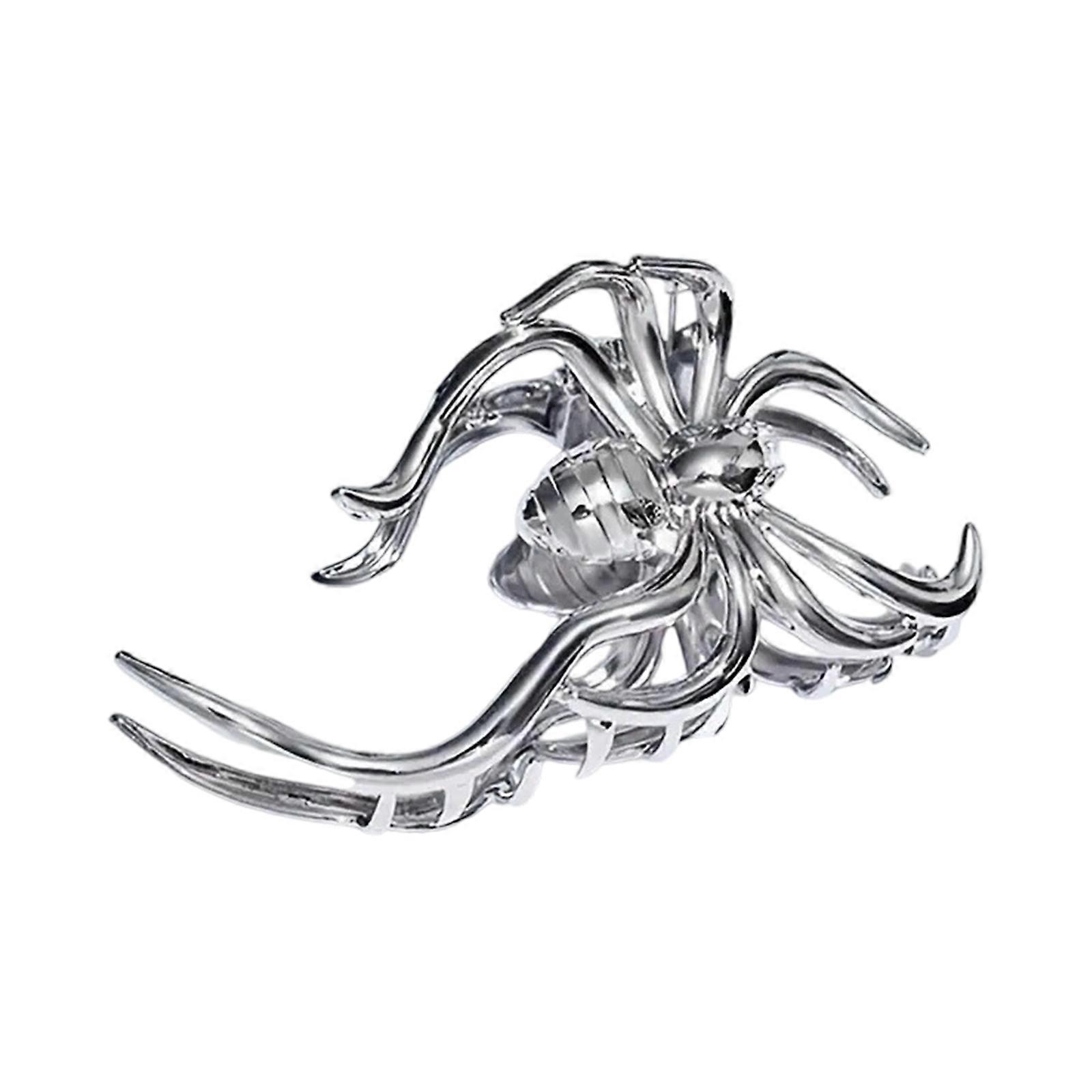 Hair Clip Halloween Themed With Reinforced Metal Structure Party Essential And Daily Styling Tool  Silver